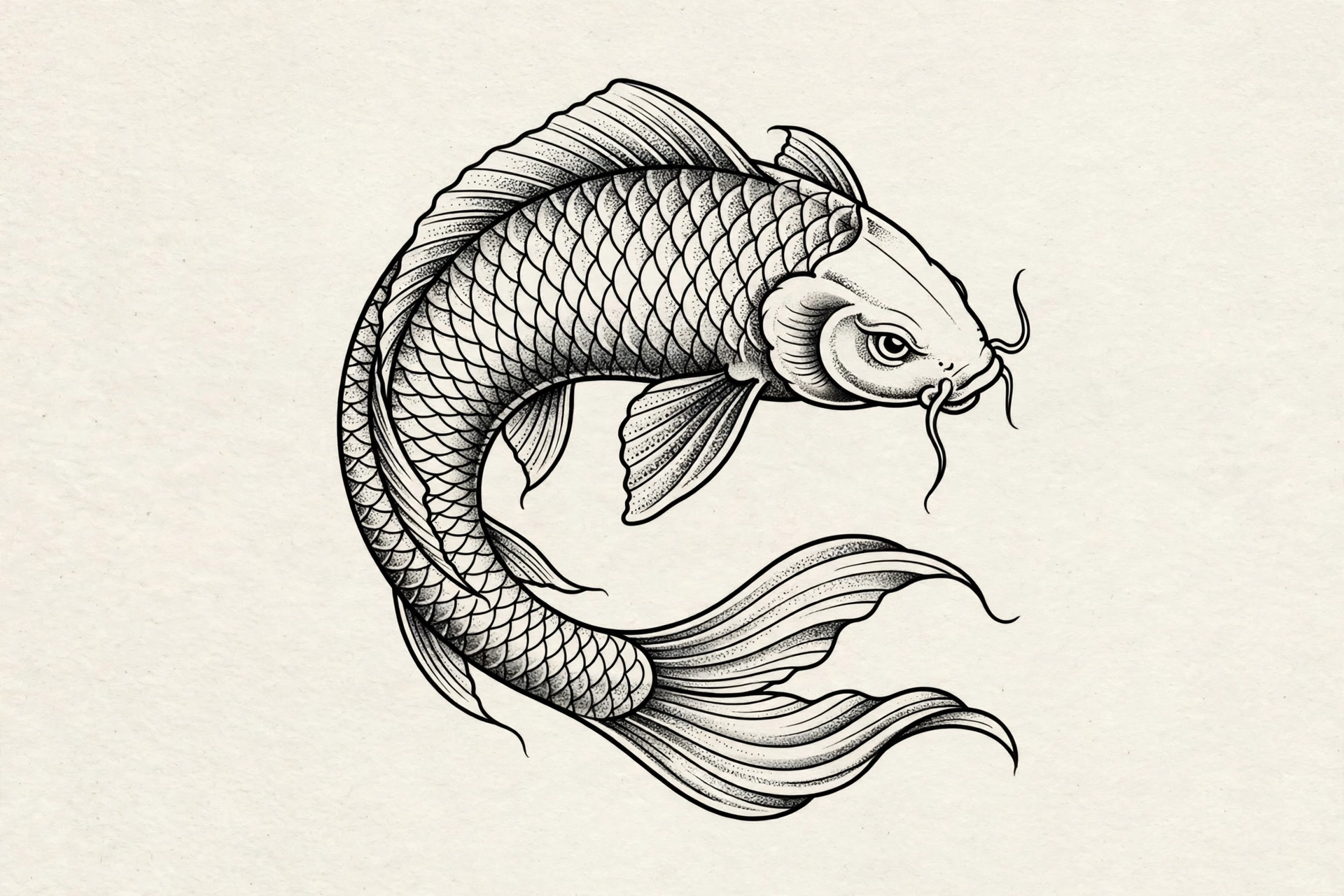 Koi fish, Japanese