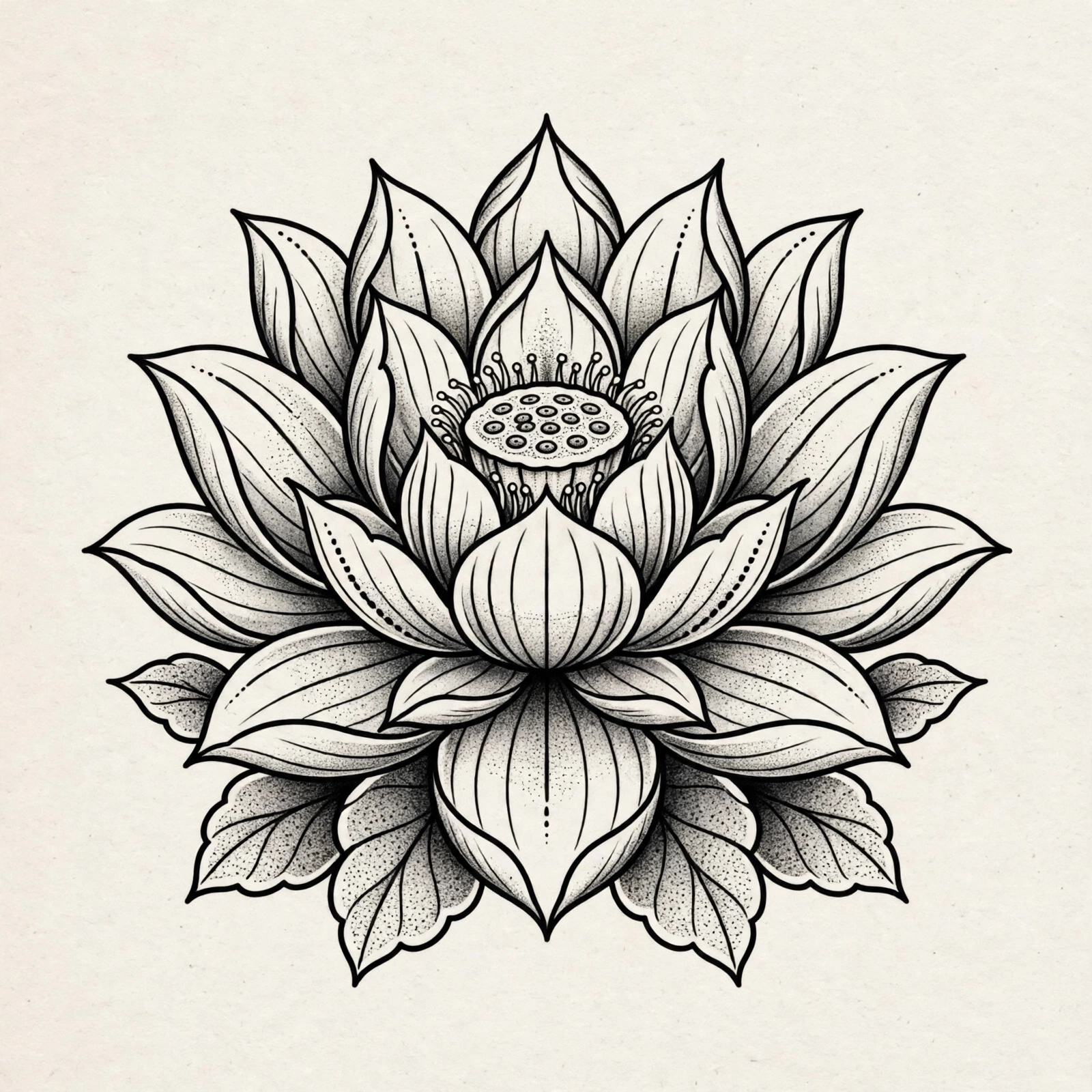 Lotus, minimalist