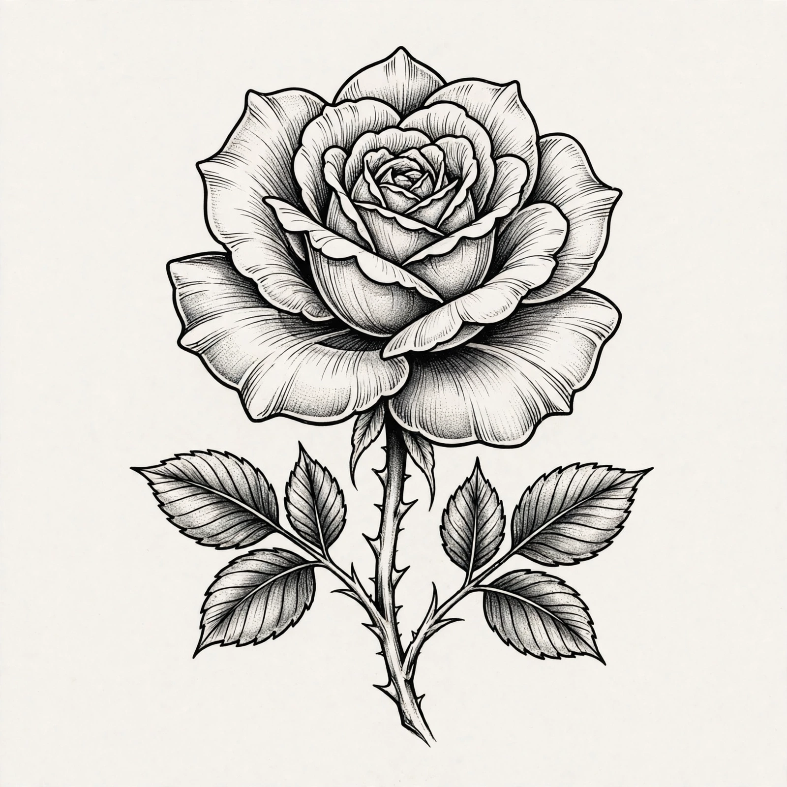 Rose, traditional